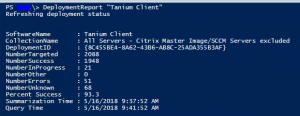 Application Deployment